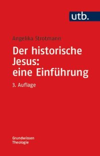 cover of the book Der historische Jesus: eine Einführung