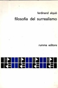 cover of the book Filosofia del Surrealismo