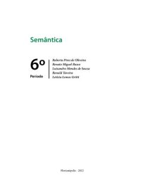 cover of the book Semântica: 6º período