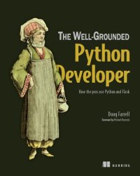 cover of the book The Well-Grounded Python Developer: How the pros use Python and Flask