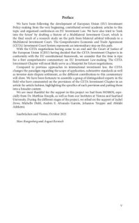 cover of the book CETA Investment Law: Article-by-Article Commentary