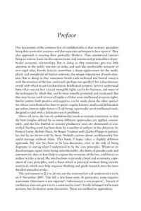 cover of the book The Law of Confidentiality: A Restatement