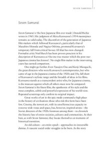 cover of the book Seven Samurai