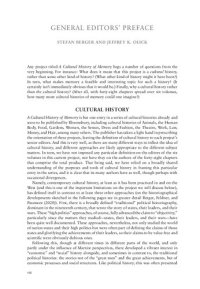 cover of the book A Cultural History of Memory in the Middle Ages Volume 2