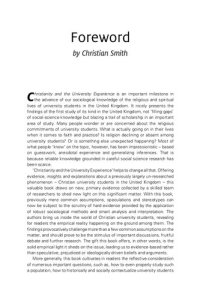 cover of the book Christianity and the University Experience: Understanding Student Faith