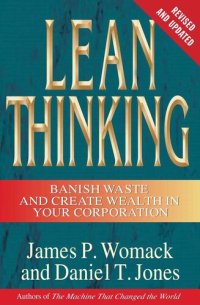 cover of the book Lean Thinking: Banish Waste and Create Wealth in Your Corporation