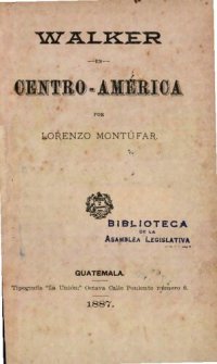 cover of the book Walker en Centroamérica