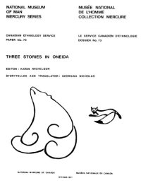 cover of the book Three stories in Oneida