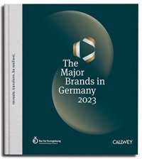 cover of the book The Major Brands in Germany 2023: recreate. transform. be resilient.