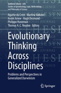 cover of the book Evolutionary Thinking Across Disciplines: Problems and Perspectives in Generalized Darwinism