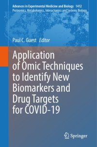 cover of the book Application of Omic Techniques to Identify New Biomarkers and Drug Targets for COVID-19