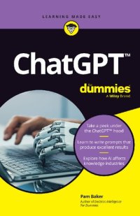 cover of the book ChatGPT For Dummies