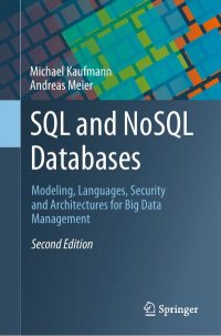 cover of the book SQL and NoSQL Databases: Modeling, Languages, Security and Architectures for Big Data Management