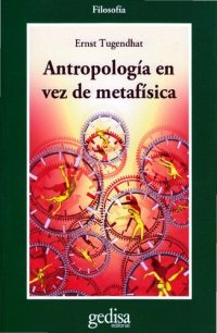 cover of the book Antropología en vez de metafísica