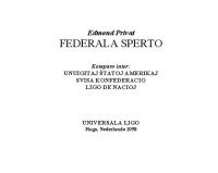 cover of the book Federala Sperto