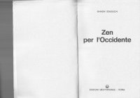 cover of the book Zen per l'Occidente