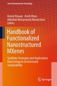 cover of the book Handbook of Functionalized Nanostructured MXenes: Synthetic Strategies and Applications from Energy to Environment Sustainability