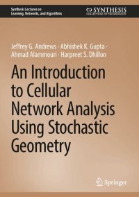 cover of the book An Introduction to Cellular Network Analysis Using Stochastic Geometry