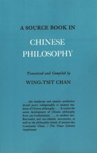 cover of the book A Source Book in Chinese Philosophy