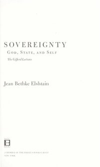 cover of the book Sovereignty - God, State, and Self