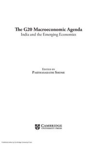 cover of the book The G20 Macroeconomic Agenda: India and the Emerging Economies