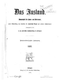 cover of the book Das Ausland