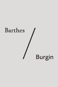 cover of the book Barthes/Burgin