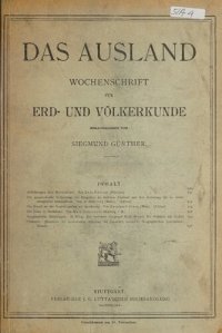 cover of the book Das Ausland