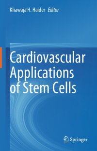 cover of the book Cardiovascular Applications of Stem Cells