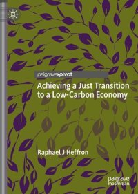 cover of the book Achieving a Just Transition to a Low-Carbon Economy