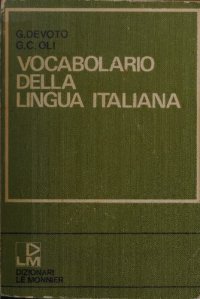 cover of the book Vocabolario della lingua italiana. Edizione minore