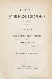 cover of the book Reisen im südwestlichen Becken des Congo [Kongo]