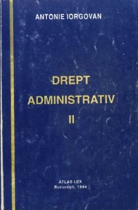 cover of the book Drept adminstrativ II