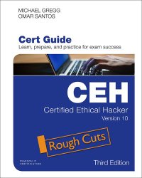 cover of the book Certified Ethical Hacker (CEH) Version 10 Cert Guide, Third Edition