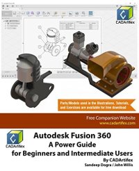 cover of the book Autodesk Fusion 360: A Power Guide for Beginners and Intermediate Users