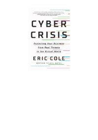 cover of the book Cyber Crisis: Protecting Your Business from Real Threats in the Virtual World