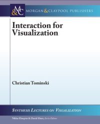 cover of the book Interaction for Visualization (Synthesis Lectures on Visualization)