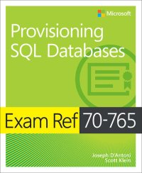 cover of the book Exam Ref 70-765 Provisioning SQL Databases