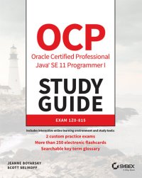 cover of the book Ocp Oracle Certified Professional Java Se 11 Programmer I Study Guide: Exam 1z0-815