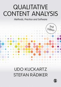 cover of the book Qualitative Content Analysis: Methods, Practice and Software