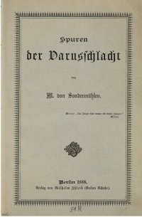 cover of the book Spuren der Varusschlacht