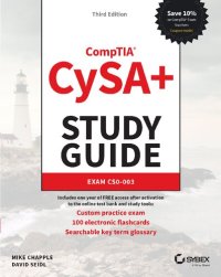 cover of the book CompTIA CySA+ Study Guide: Exam CS0-003