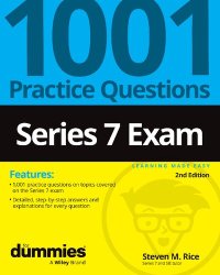 cover of the book Series 7exam: 1001 Practice Questions For Dummies