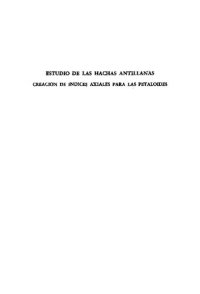 cover of the book Estudio de las hachas antillanas