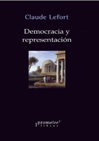 cover of the book Democracia y representación