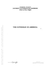 cover of the book The Superman in America