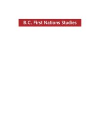 cover of the book BC First Nations Studies