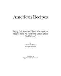 cover of the book American Cookbook: Discover Delicious American Recipes from All-Over the United States