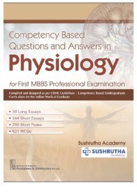 cover of the book Competency Based Questions and Answers in Physiology: For First MBBS Professional Examination