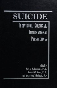 cover of the book Suicide: Individual, Cultural, International Perspectives